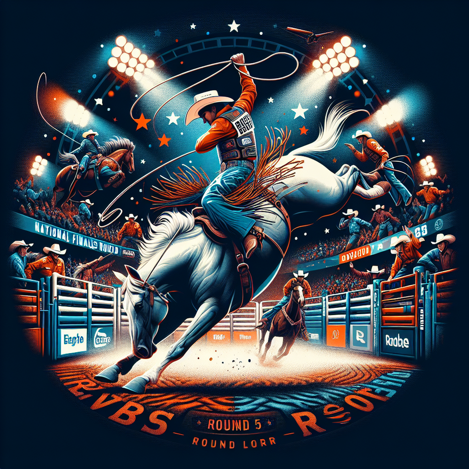 John Douch Shines in Round 5 of NFR Tie-Down Roping