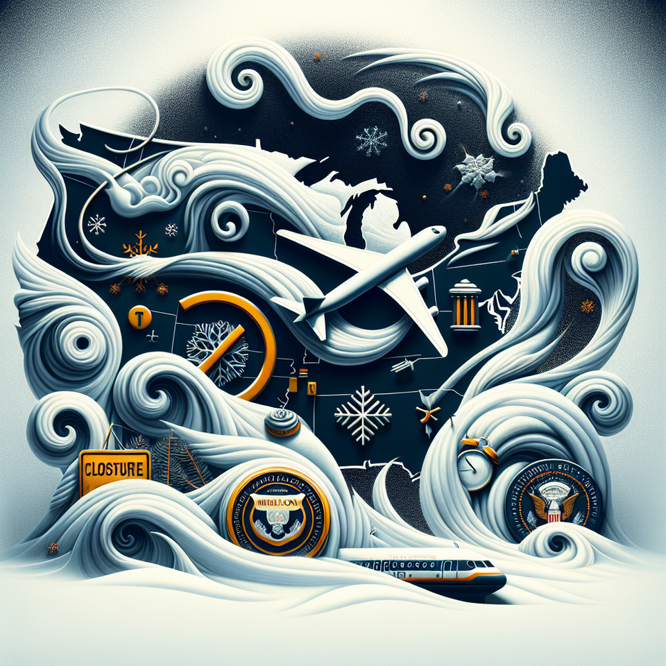 Winter Storm Forces Widespread School and Government Closures Across Midwest