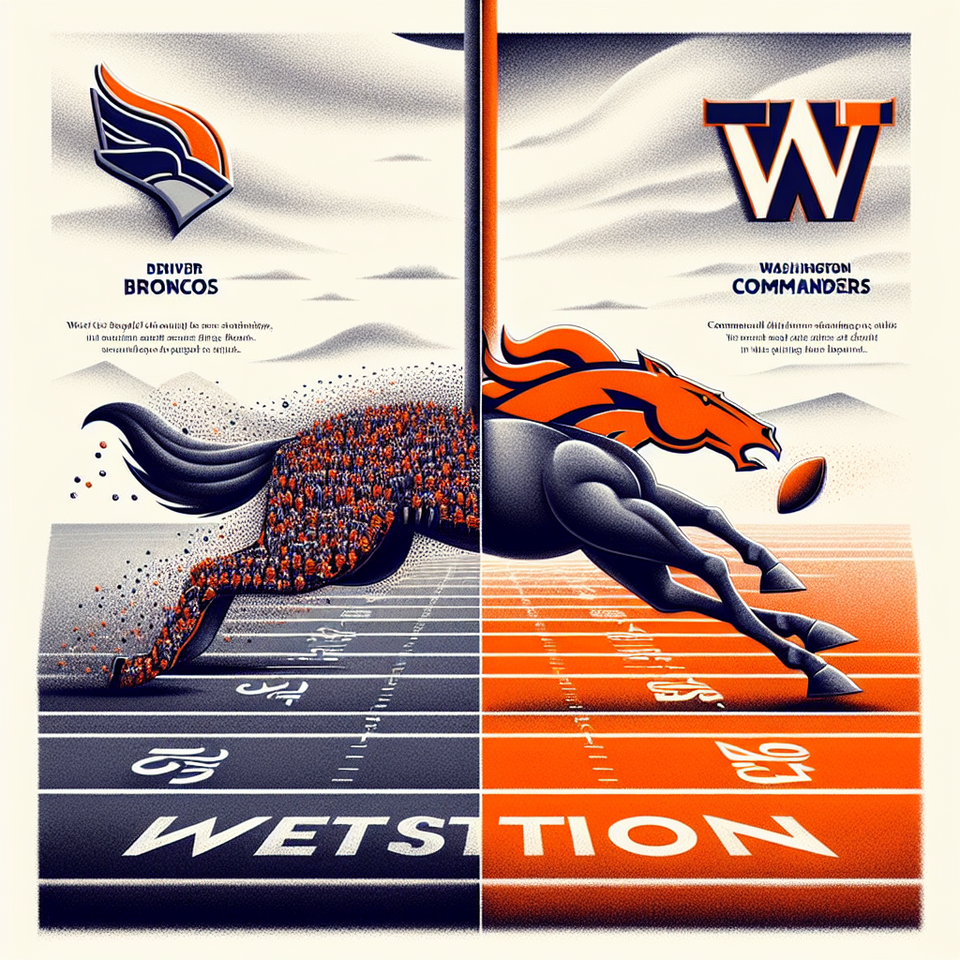 Broncos Edge Past Commanders 27-26 in Final Seconds Thriller