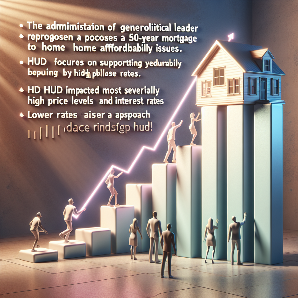 Trump’s HUD Pushes 50-Year Mortgages Amid Rising Housing Affordability Worries