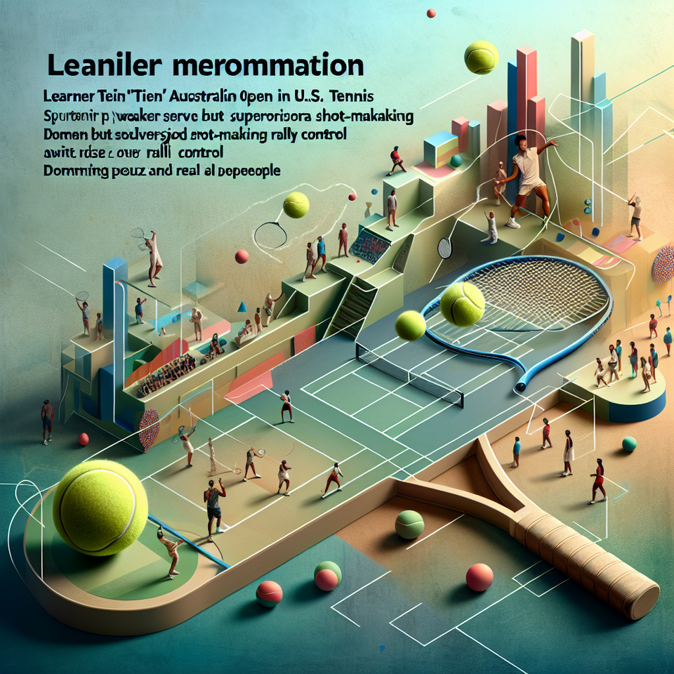 Learner Tien’s Australian Open Run Sparks U.S. Tennis Buzz